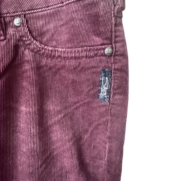NWT Silver Jeans Mauve/Light Burgundy Suki Corduroy Jegging Size 28 Reg. $78 - Picture 4 of 11